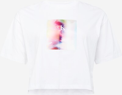 Calvin Klein Jeans Curve T-shirt 'PRIDE' en mélange de couleurs / blanc, Vue avec produit