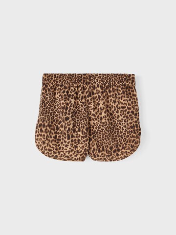 NAME IT Regular Shorts 'Vinaya' in Braun