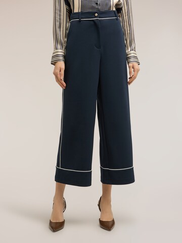 Wide Leg Pantalon MOTIVI en bleu