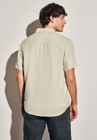 Street One MEN Regular Fit Hemd in Beige
