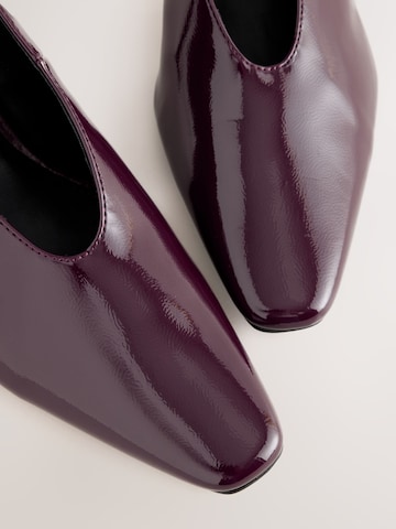 Next - Zapatos con plataforma 'Forever Comfort' en rojo