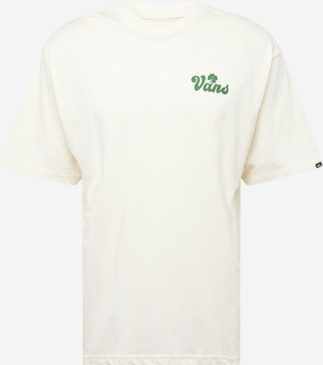 VANS Shirt 'DICED' in Wit: voorkant