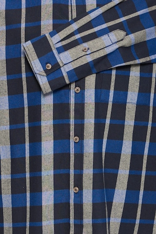 BLEND Regular fit Button Up Shirt 'BHCAI' in Blue