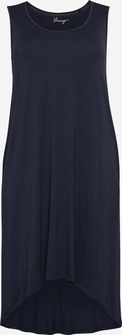 SHEEGO Beach Dress in Blue: front