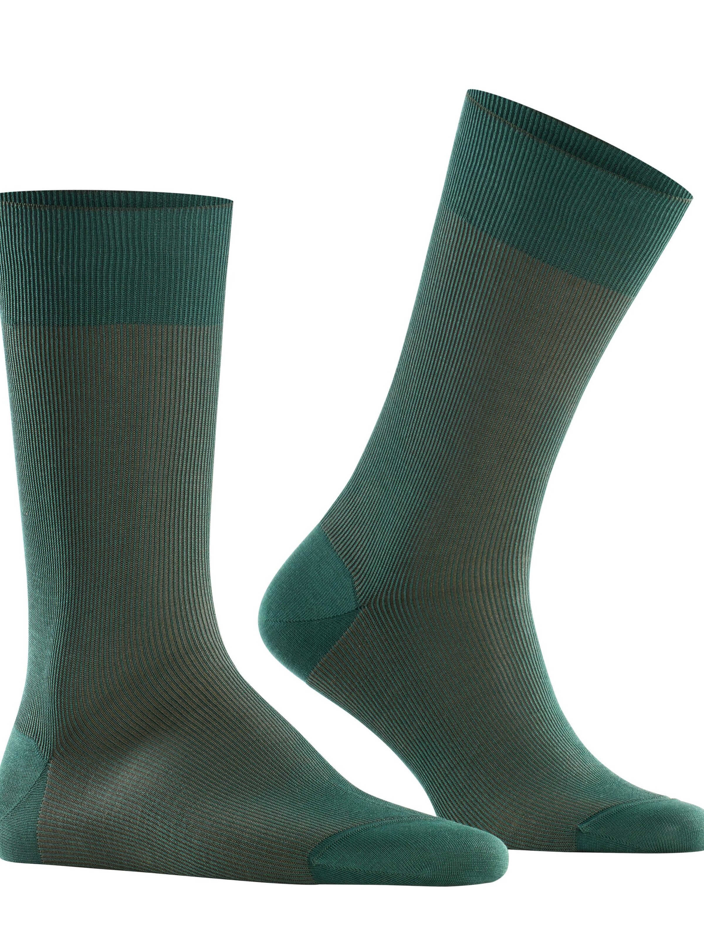 FALKE Socks 'Fine Shadow' in Green