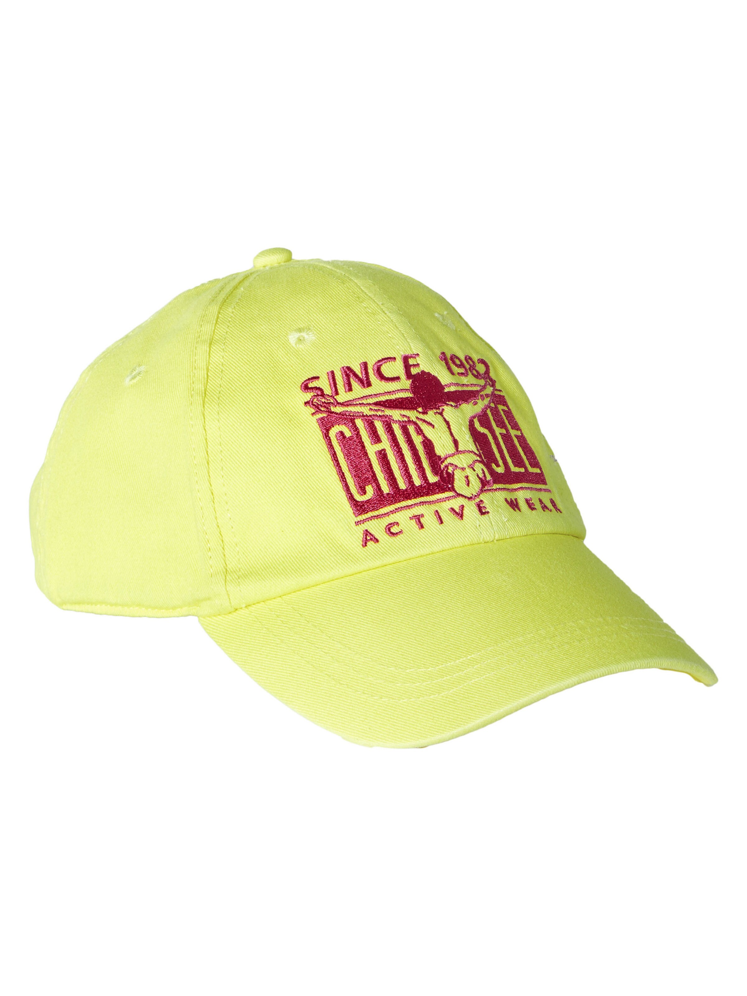 CHIEMSEE Cap in Gelb: Vorderseite