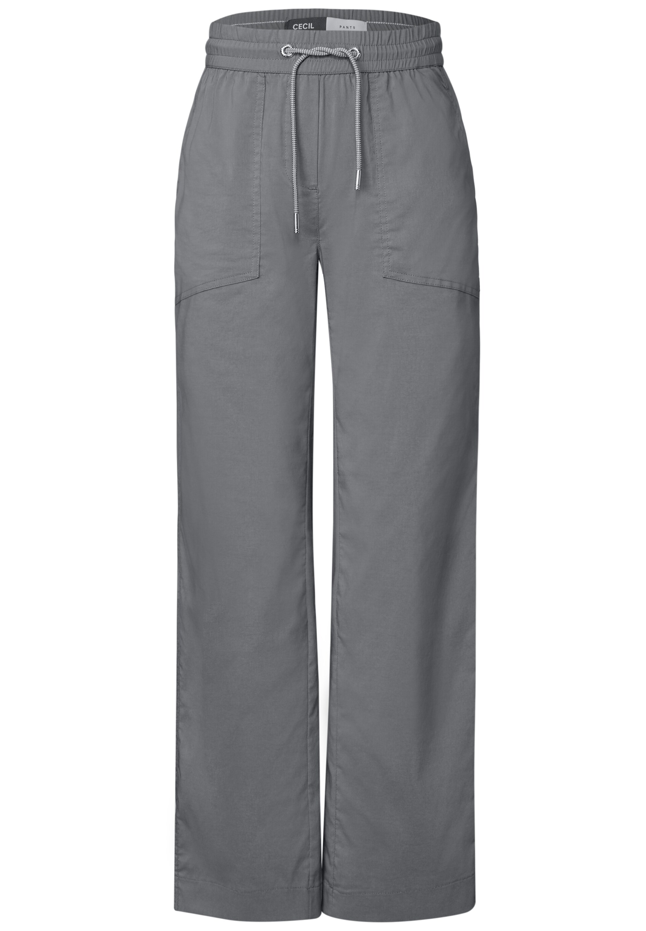 CECIL Loosefit Hose in Grau: Vorderseite