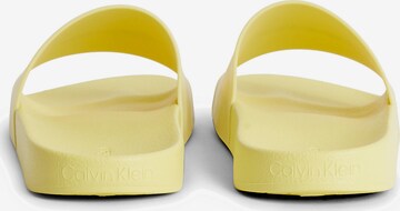 Mule Calvin Klein en jaune