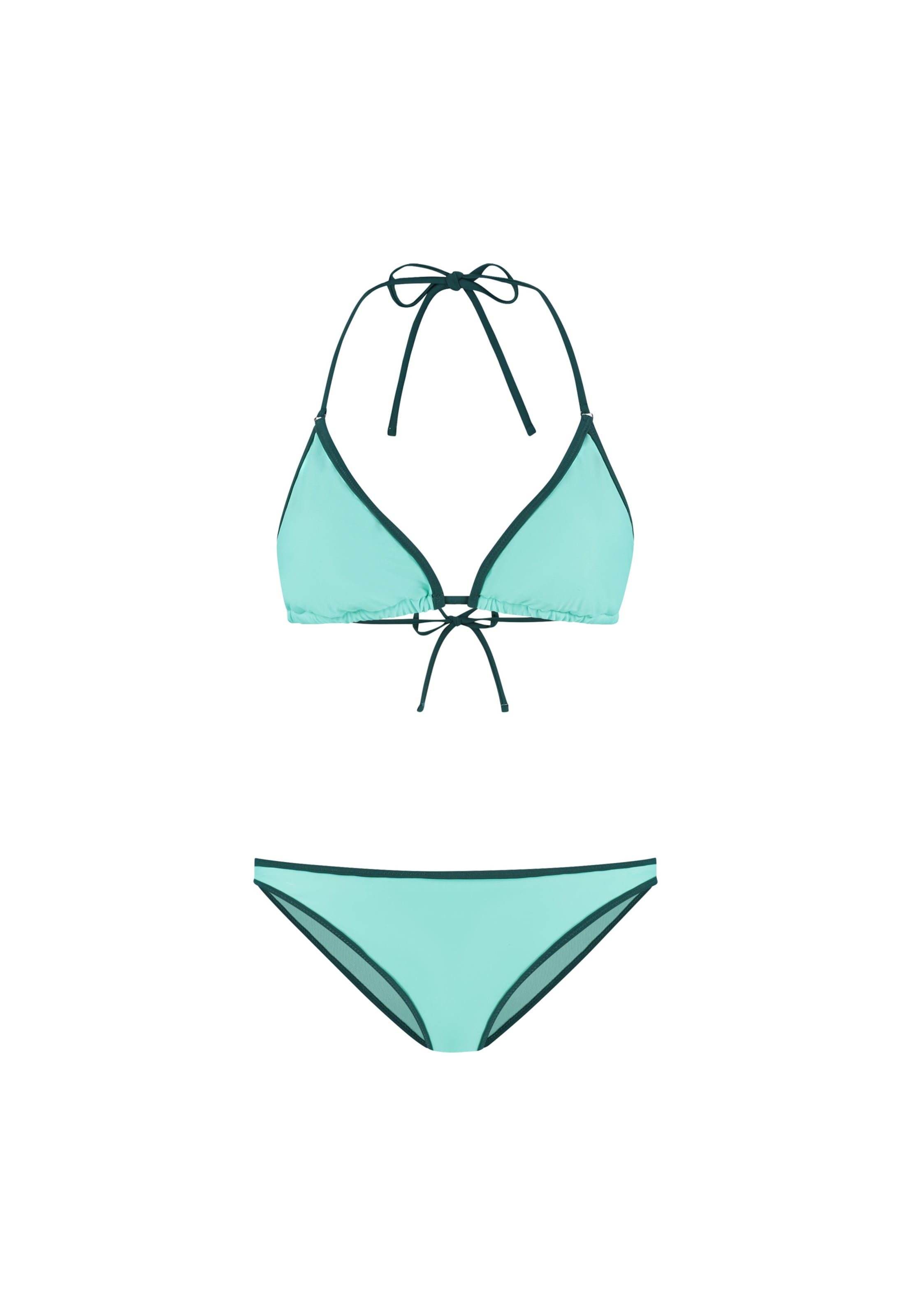 Shiwi Triangel Bikini 'Liz' in Groen: voorkant