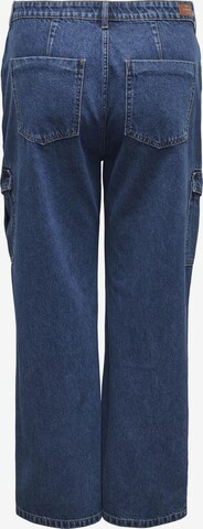 ONLY Carmakoma Regular Cargo Jeans 'CARHOPE' in Blue