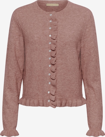 Cardigan 'CUjulietta Frill ' CULTURE en rose : devant