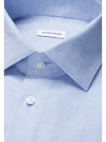 Coupe slim Chemise business SEIDENSTICKER en bleu