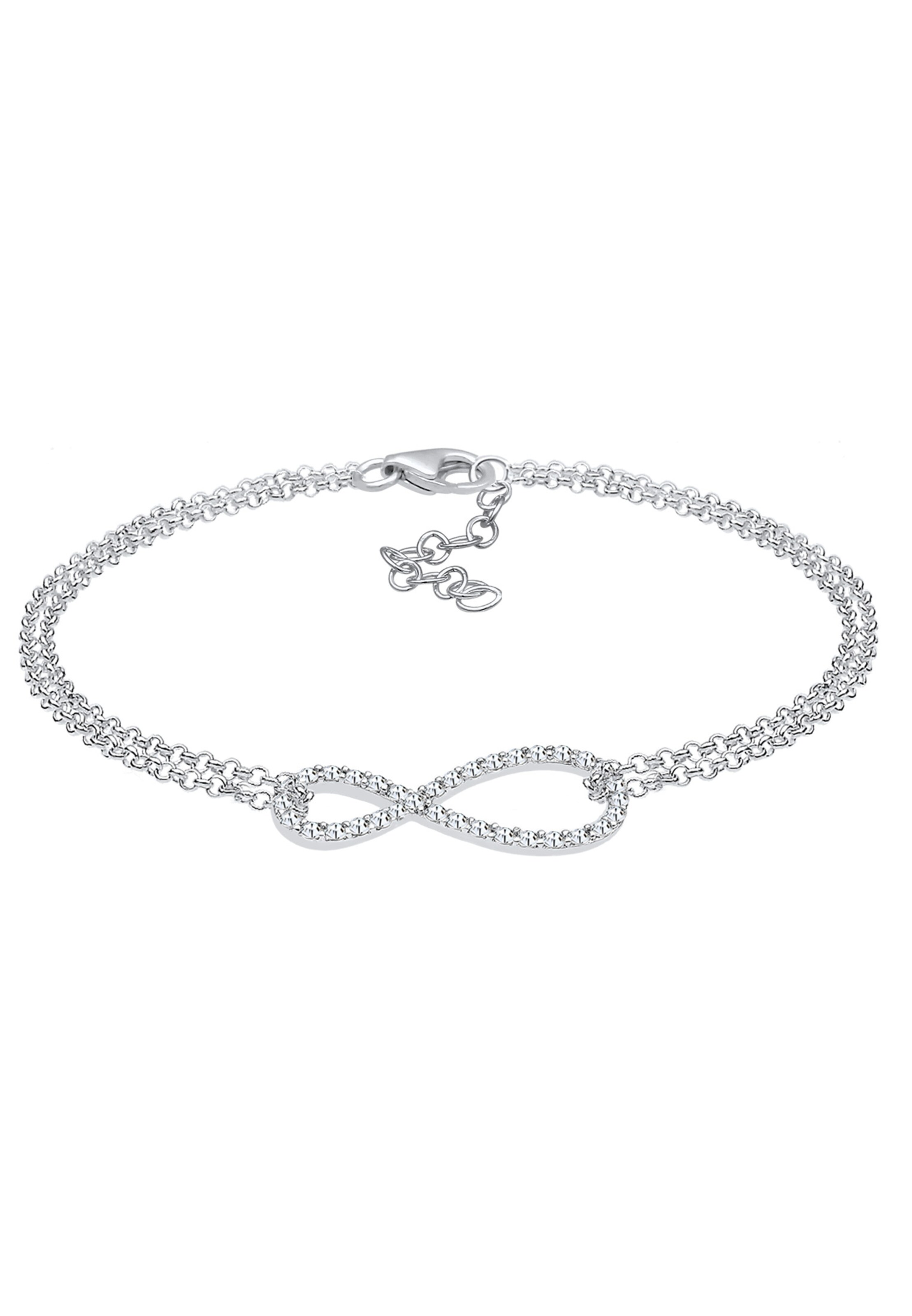 ELLI Bracelet 'Infinity' in Silver: front