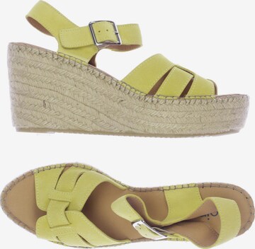 heine Sandals & High-Heeled Sandals in 41 in Yellow: front