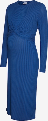 Robe 'Anli June' MAMALICIOUS en bleu : devant