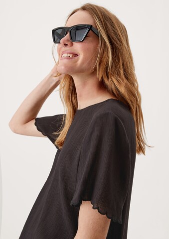 Camicia da donna di QS in nero