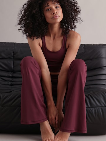 Hey Honey - Acampanado Leggings en lila