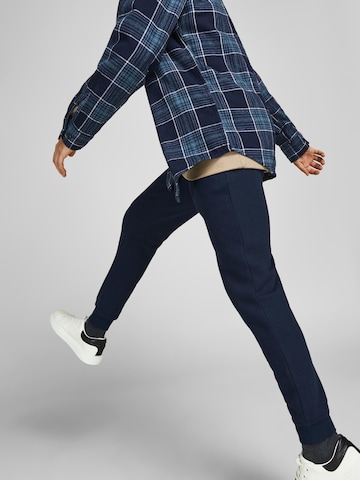 Effilé Pantalon 'Gordon Star' JACK & JONES en bleu