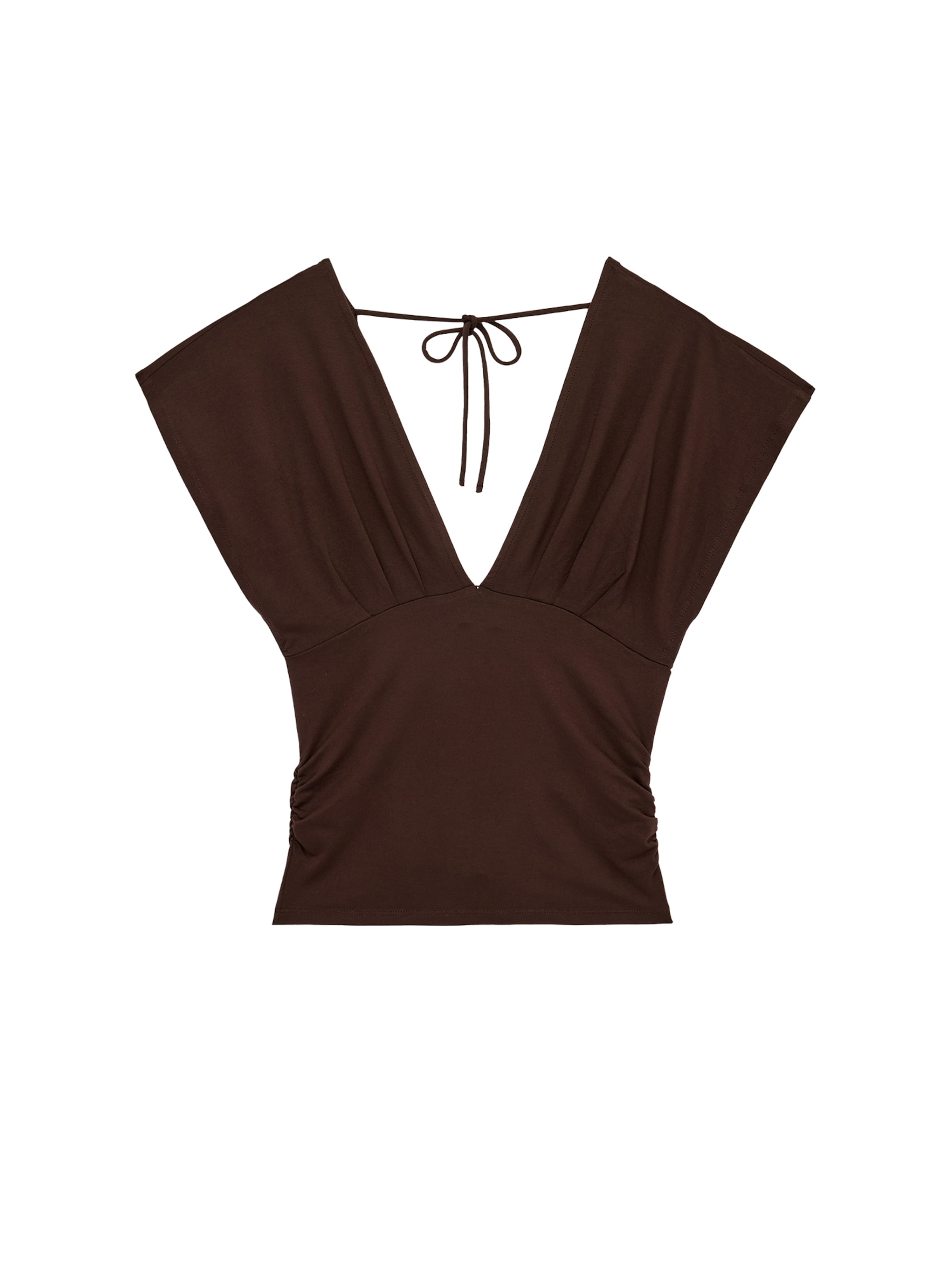 Koton Bluse in Braun: Vorderseite