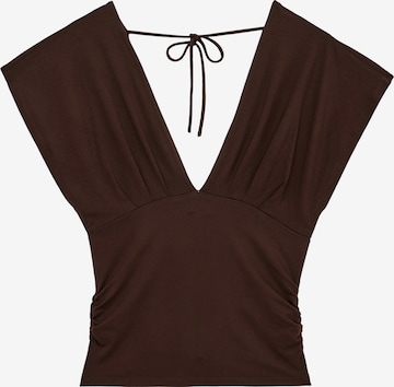 Koton Bluse in Braun: Vorderseite