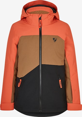 ZIENER Athletic Jacket 'Anderl' in Orange: front