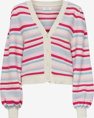 Cardigan 'Raina' ONLY en mélange de couleurs : devant