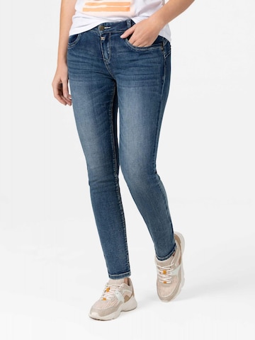 TIMEZONE Slimfit Jeans 'SANYA' in Blau: predná strana