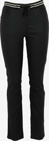 Paprika Slim fit Jeggings in Black: front