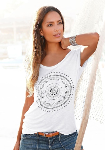 LASCANA - Camiseta en blanco: frente
