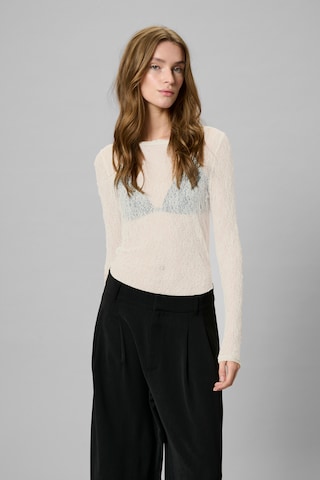 T-shirt 'MWRita' My Essential Wardrobe en blanc : devant