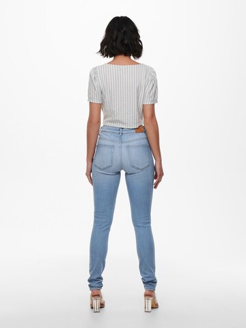 Skinny Jeans 'Anne' de la ONLY pe albastru