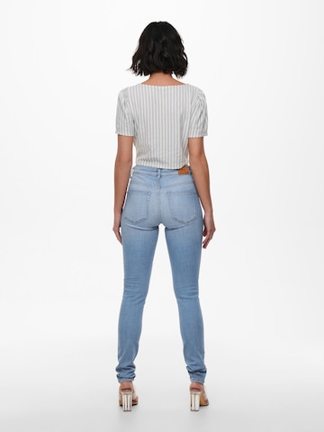 Skinny Jeans 'Anne' di ONLY in blu