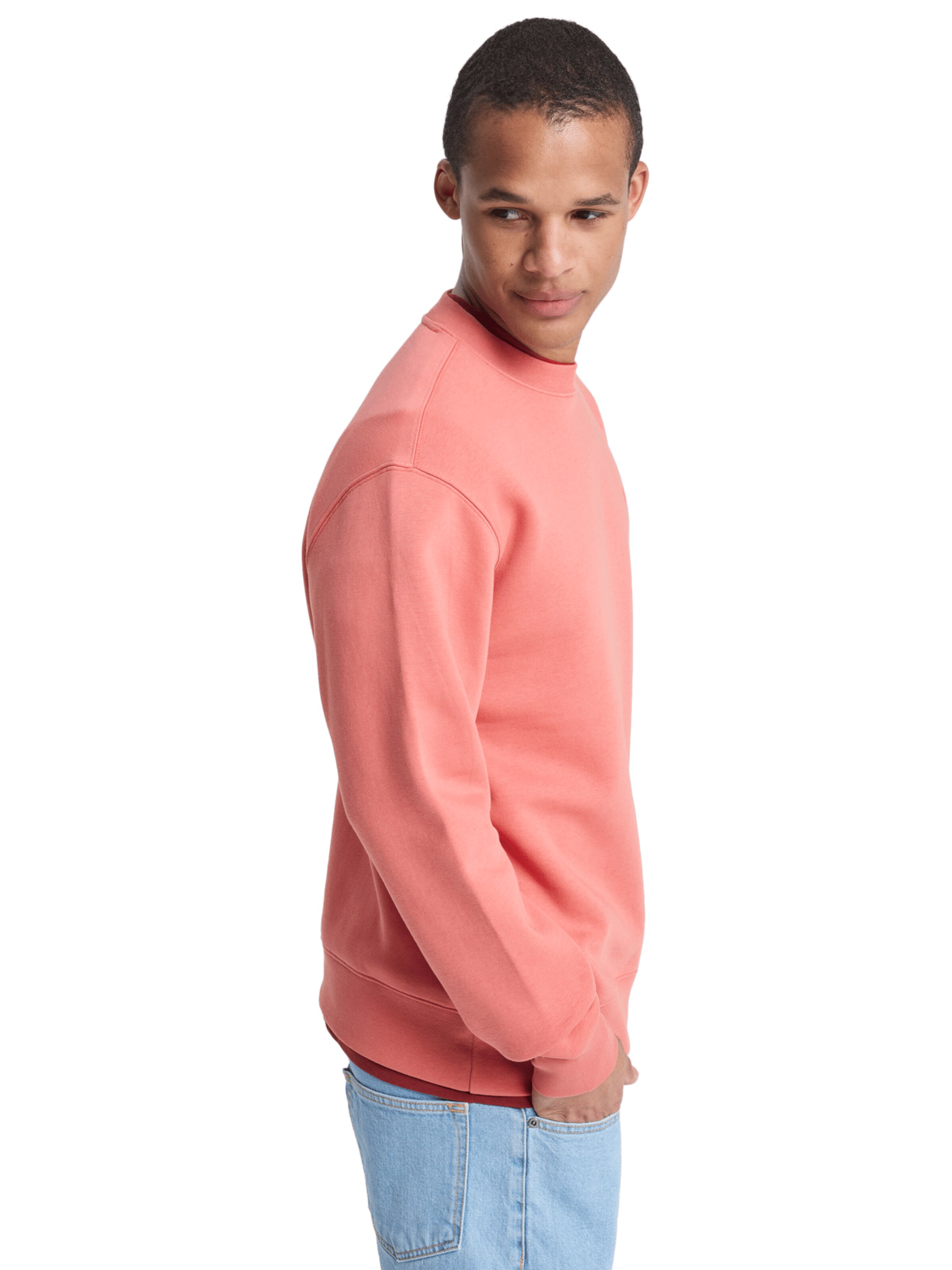 QUIKSILVER Sweatshirt 'Salt Water' in Rot