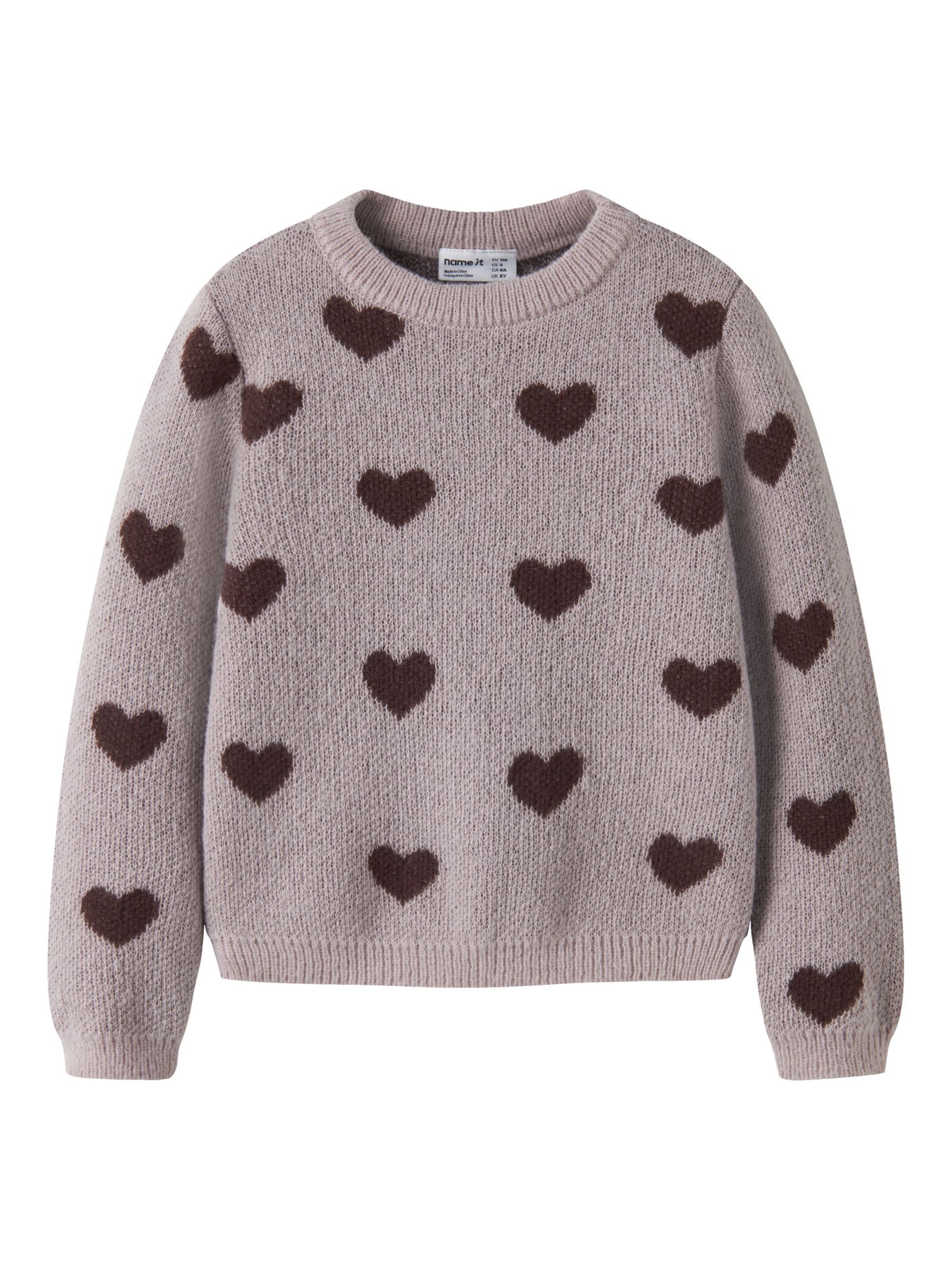 Pull-over NAME IT en violet : devant