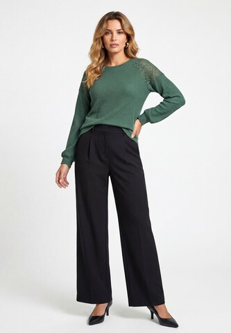 Pull-over usha BLACK LABEL en vert