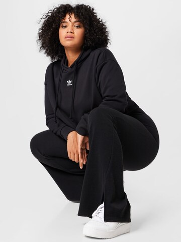 ADIDAS ORIGINALS Sweatshirt 'Adicolor Essentials Fleece ' in Black