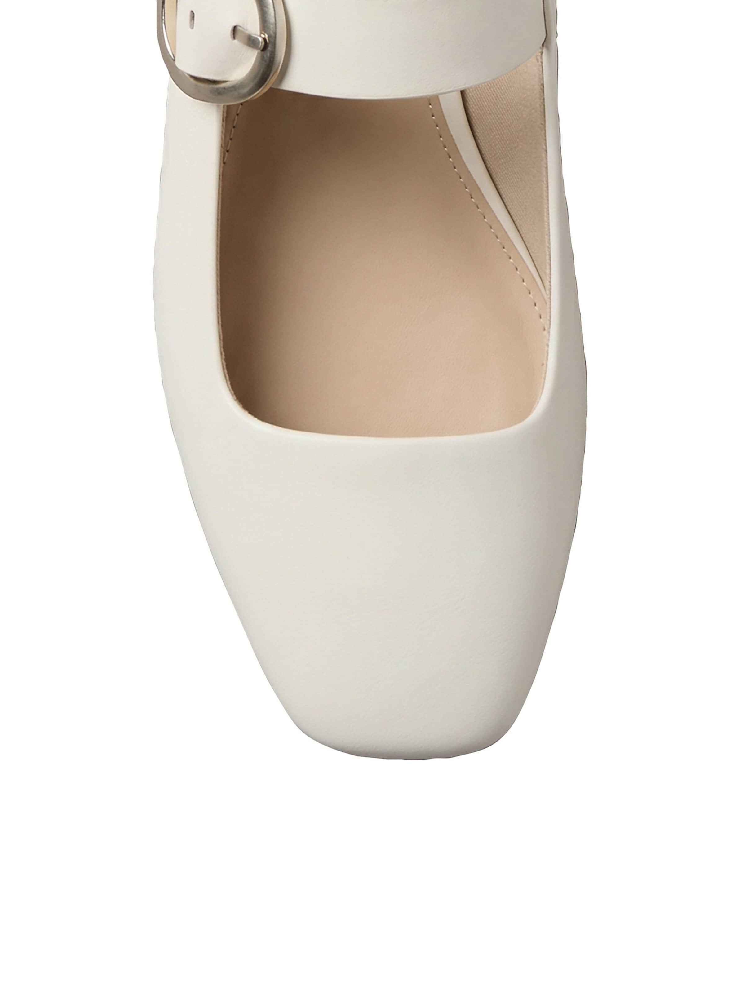 Calvin Klein Regular Strap ballerina in White