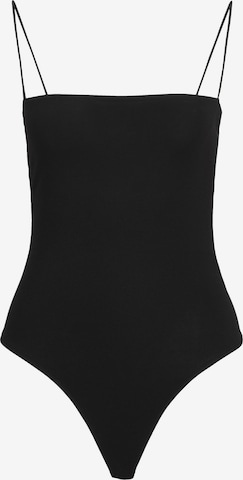 JJXX Shirt bodysuit 'IVY' in Black: front