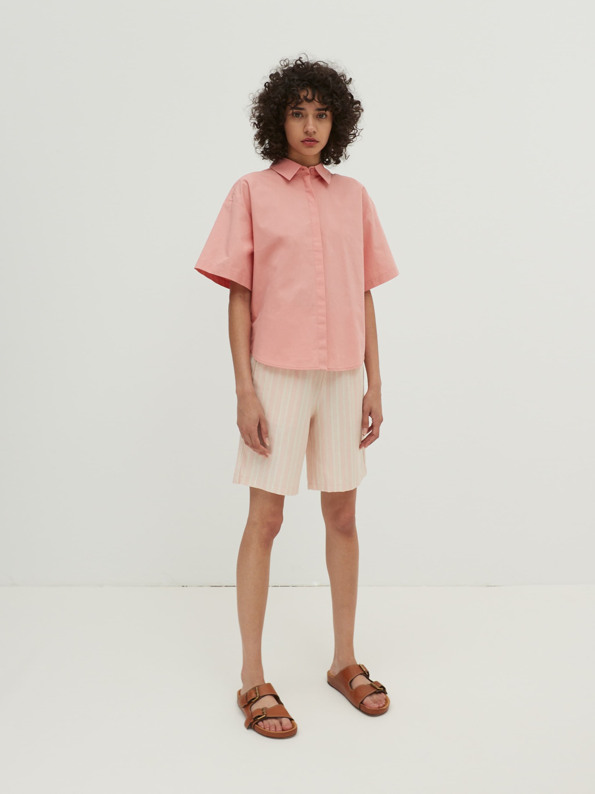 EDITED Producten Broek 'Lexi' Crème