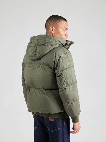 Tommy Jeans Winterjas in Groen