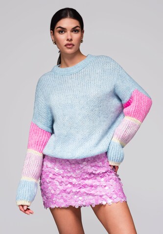 Ombre Sweater in Blue: front