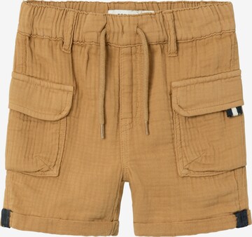 Regular Pantalon 'BEN' NAME IT en marron : devant