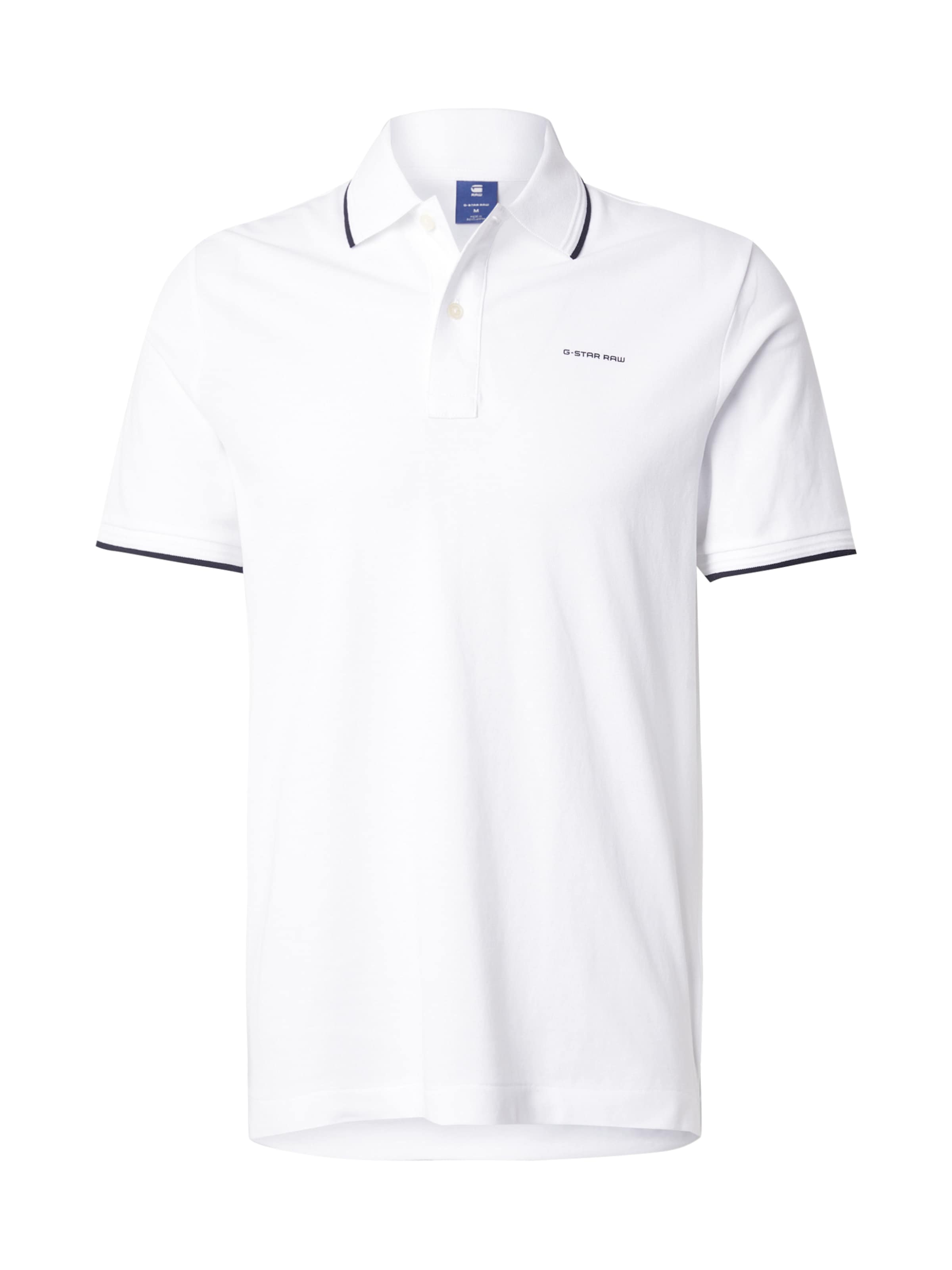 Tricou de la G-STAR pe alb: față