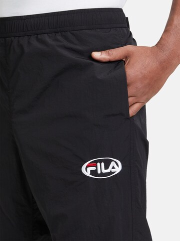 FILA regular Παντελόνι 'LUGANO' σε μαύρο