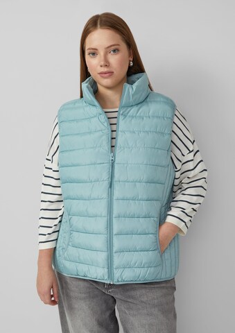 QS Weste in Blau: Vorderseite