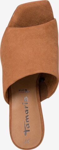 TAMARIS Mules in Brown