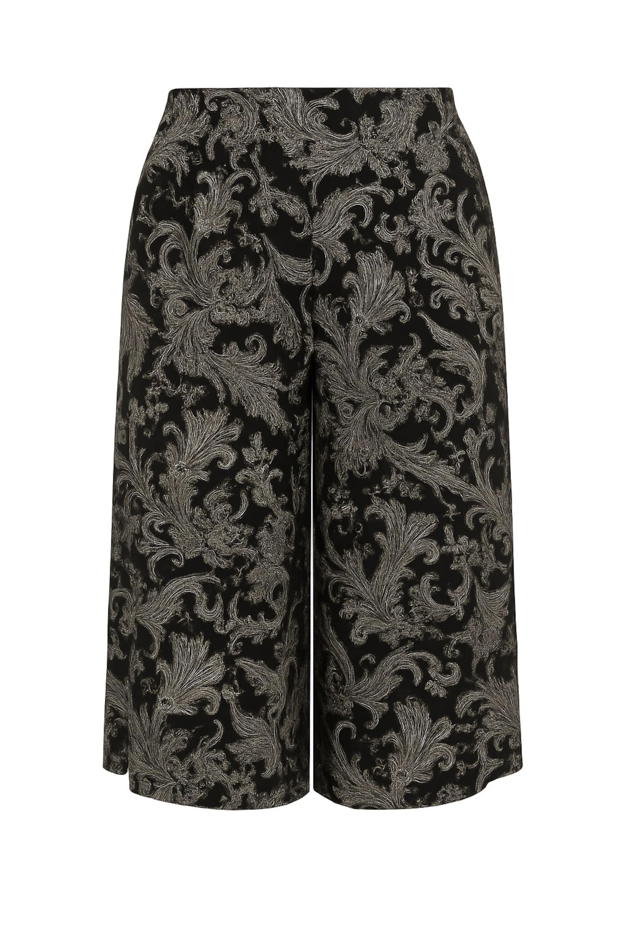 Stil Diva Baggy Broek in Zwart: voorkant