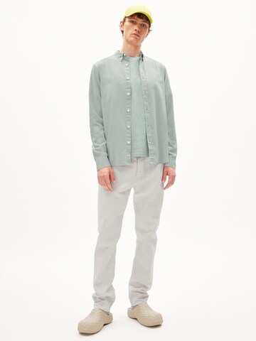 ARMEDANGELS Regular fit Button Up Shirt 'Quasa' in Green