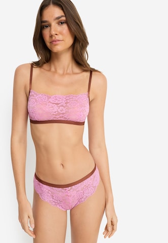 LSCN by LASCANA Bustier Melltartó - rózsaszín