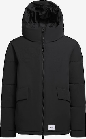 khujo Jacke ' Gero ' in Schwarz: Vorderseite
